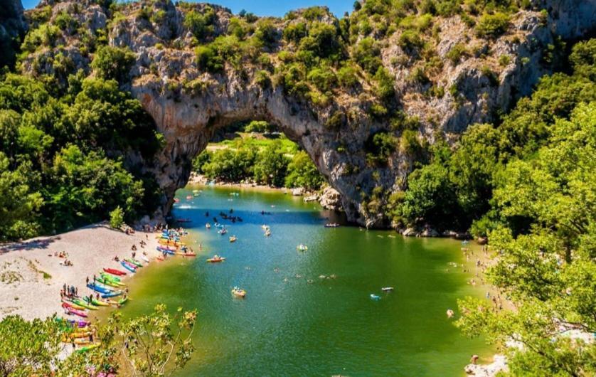 Gite Le Tilleul Vallon Pont D'Arc Dış mekan fotoğraf